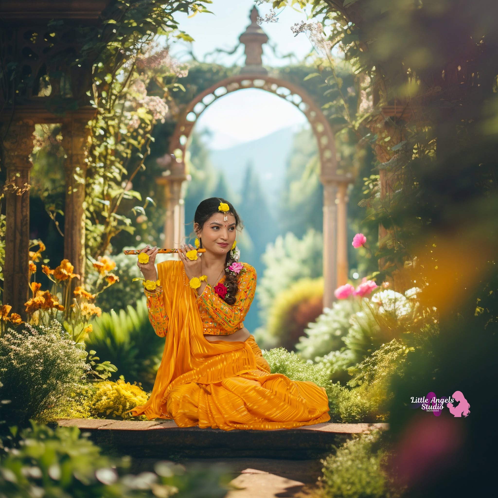 Radha and Krishna Photoshoot